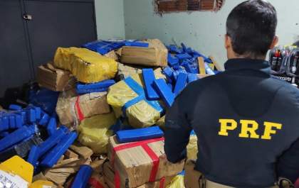 PRF apreende 5,7 toneladas de maconha, skunk e haxixe em MS