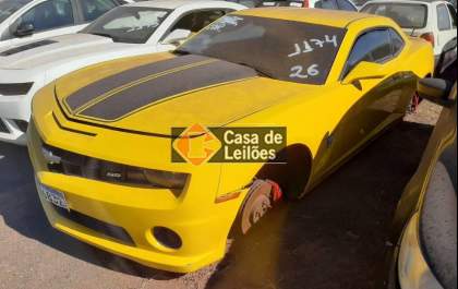 Camaro Amarelo é destaque em Leilão do TJMS