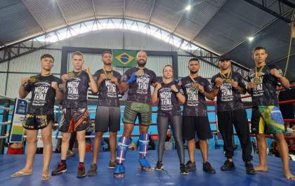 Atletas andradinenses retornam para casa com 7 medalhas