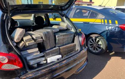PRF confisca 684 Kg de maconha após dois flagrantes