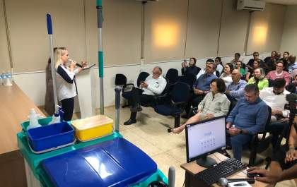 Novo sistema de higienização deve gerar economia e reduzir tempo para liberação de leitos na Santa Casa