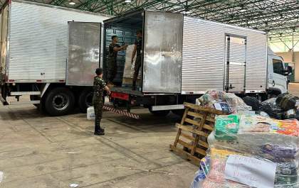 Polícia Penal participa de caravana que levará doações à população gaúcha
