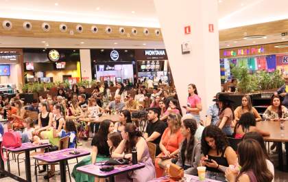 Shopping Três Lagoas e Sesi fazem o Palco Cultural na praça de alimentação