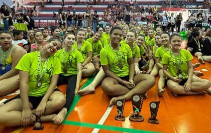 Araçatuba é vice-campeã no 5º Troféu Interior de Ginástica Rítmica