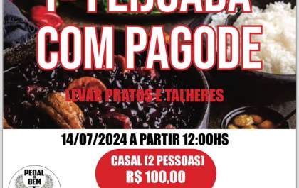 1ª Feijoada com Pagode acontece em julho em Andradina