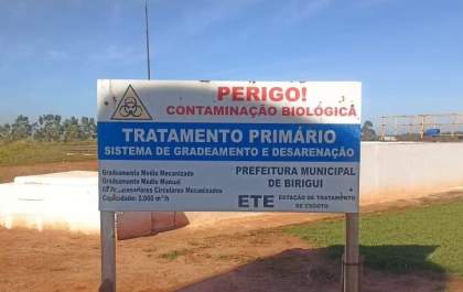 Prefeitura de Birigui confirma que não está direcionando esgoto para o sistema de tratamento