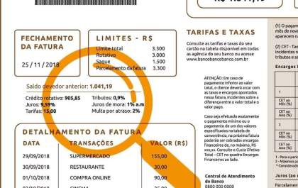 Fatura do cartão de crédito terá novas informações; veja o que vai mudar