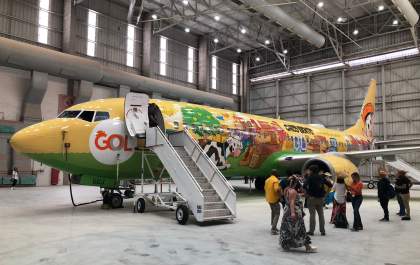 Chico Bento é o personagem do novo avião temático da GOL e Mauricio de Sousa Produções