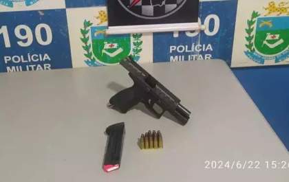 Homem é preso após furtar pistola de PM acidentado