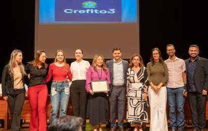 Clínica do Unisalesiano recebe homenagem do Conselho Regional de Fisioterapia do Estado de SP