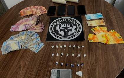 Investigação de homicídio leva à prisão por tráfico em Três Lagoas