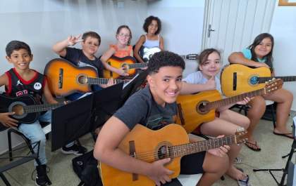 Cultura realiza recital dos alunos de violão e viola caipira nesta segunda-feira