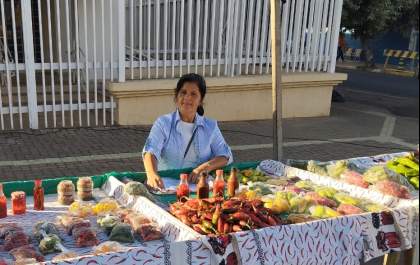 Marcinha das Pimentas, uma história de dedicação e união nas feiras de Andradina