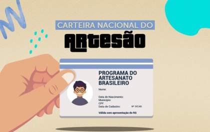 Cadastro para emissão e renovação da Carteira Nacional do Artesão acontecerá no dia 31
