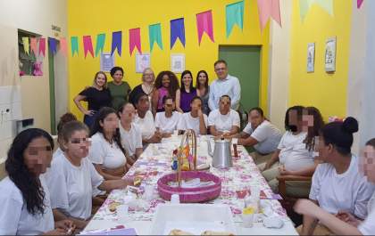 Mães detentas participam de projeto “Café Gestante” em Tupi Paulista