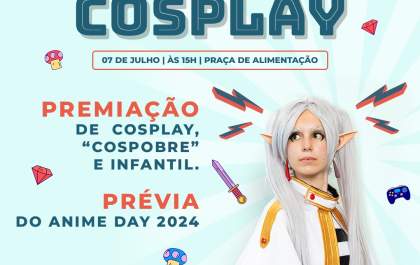 Desfile de Cosplay acontece no Shopping Três Lagoas