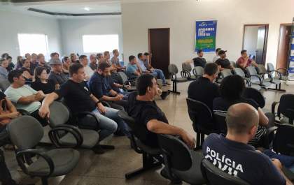Servidores da Polícia Civil em Três Lagoas participam de palestra sobre saúde mental