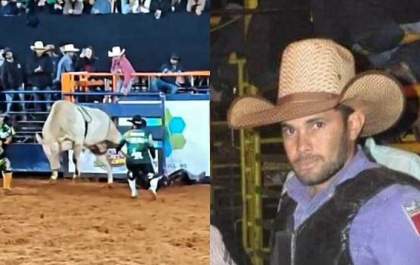 Peão Fabiano Pinheiro morre após ser atingido por touro em Fátima do Sul