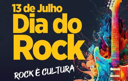 Araçatuba terá evento em comemoração ao Dia do Rock