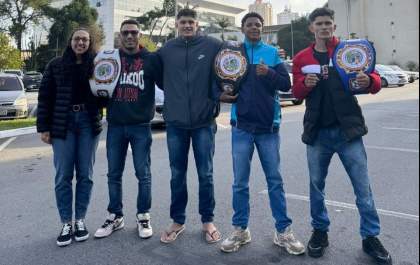Atletas de Birigui conquistam cinturões no Campeonato Brasileiro de Lutas de Contato