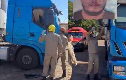 Polícia investiga morte de motorista em caminhão na BR-267