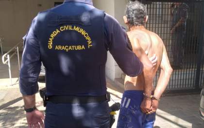 Guarda Municipal prende homem por furtar alambrado da Lagoa do Miguelão
