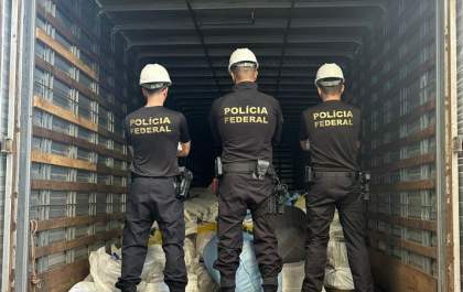 PF incinera quatro toneladas de drogas em Três Lagoas