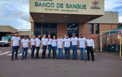 Parcerias com empresas e instituições fortalece doações de sangue