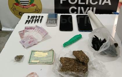 Jovem é preso pela Polícia Civil de Birigui com cocaína e maconha