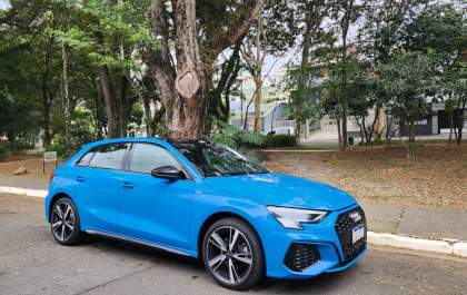 A3 Sportback nem parece ser um Audi de entrada