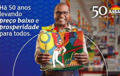 ASSAÍ CELEBRA 50 ANOS LEVANDO PREÇO BAIXO E PROSPERIDADE PARA TODOS(AS)