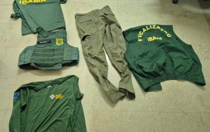 Polícia Federal recupera uniformes furtados do IBAMA