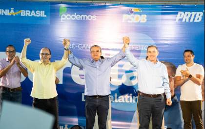 Borella e Dr. Salatino lançam candidatura em união de 7 partidos