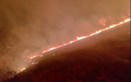 Incêndio nas margens da BR-158 é controlado em Três Lagoas
