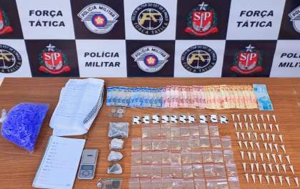 Jovem é preso com entorpecentes no Jardim Universo