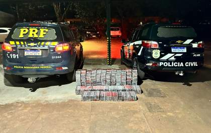 Polícia Civil e PRF apreendem quase 250kg de cocaína em Aral Moreira
