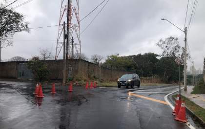 Rua Panorama passa a ter sentido único de direção