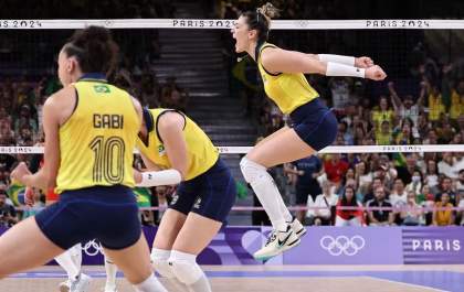 Seleção Brasileira de Vôlei Feminino conquista Bronze nas Olimpíadas de Paris
