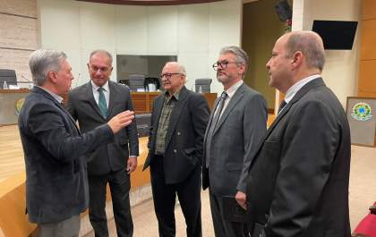Delegado-Geral se reúne com o TRE-MS e demais Forças de Segurança para alinhamento das Eleições 2024