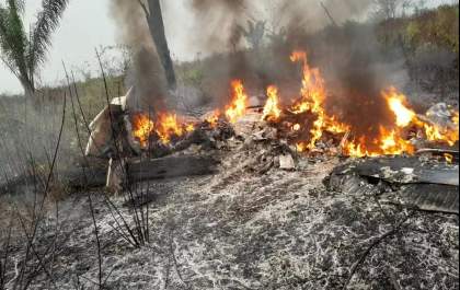 Queda de avião em Apiacás deixa cinco mortos