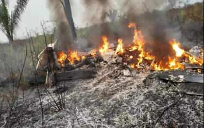 Avião de pequeno porte cai e deixa cinco mortos em Mato Grosso