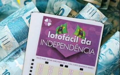 Caixa recebe apostas para Lotofácil da Independência com prêmio de R$ 200 milhões