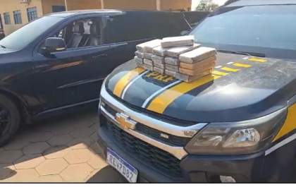PRF apreende 22 kg de cocaína em MS