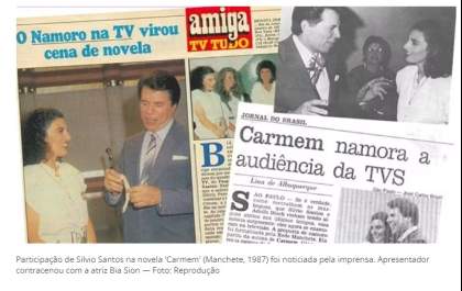 Morte de Silvio Santos: Apresentador participou de novelas na Globo, SBT e Manchete