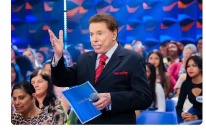 <p>Silvio Santos morreu de broncopneumonia após infecção por Influenza</p>