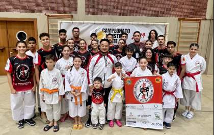Araçatuba é bicampeã do Paulista Shotokan