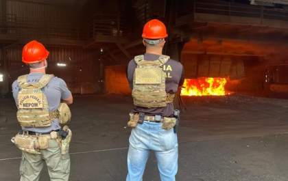 PF incinera mais de 500 kg de drogas em Corumbá