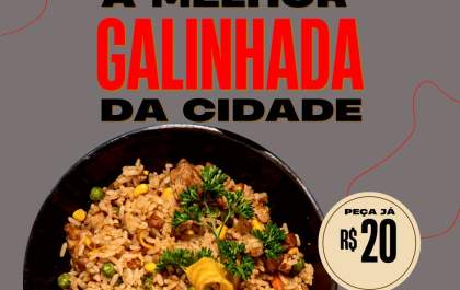 Frango Bip traz a tradicional Galinhada neste sábado