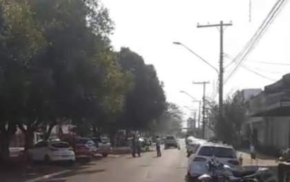Vazamento de gás interdita trecho da Av. Capitão Olinto Mancini