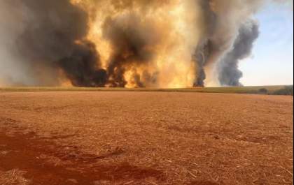 Siran alerta que situação ainda é de risco para incêndios